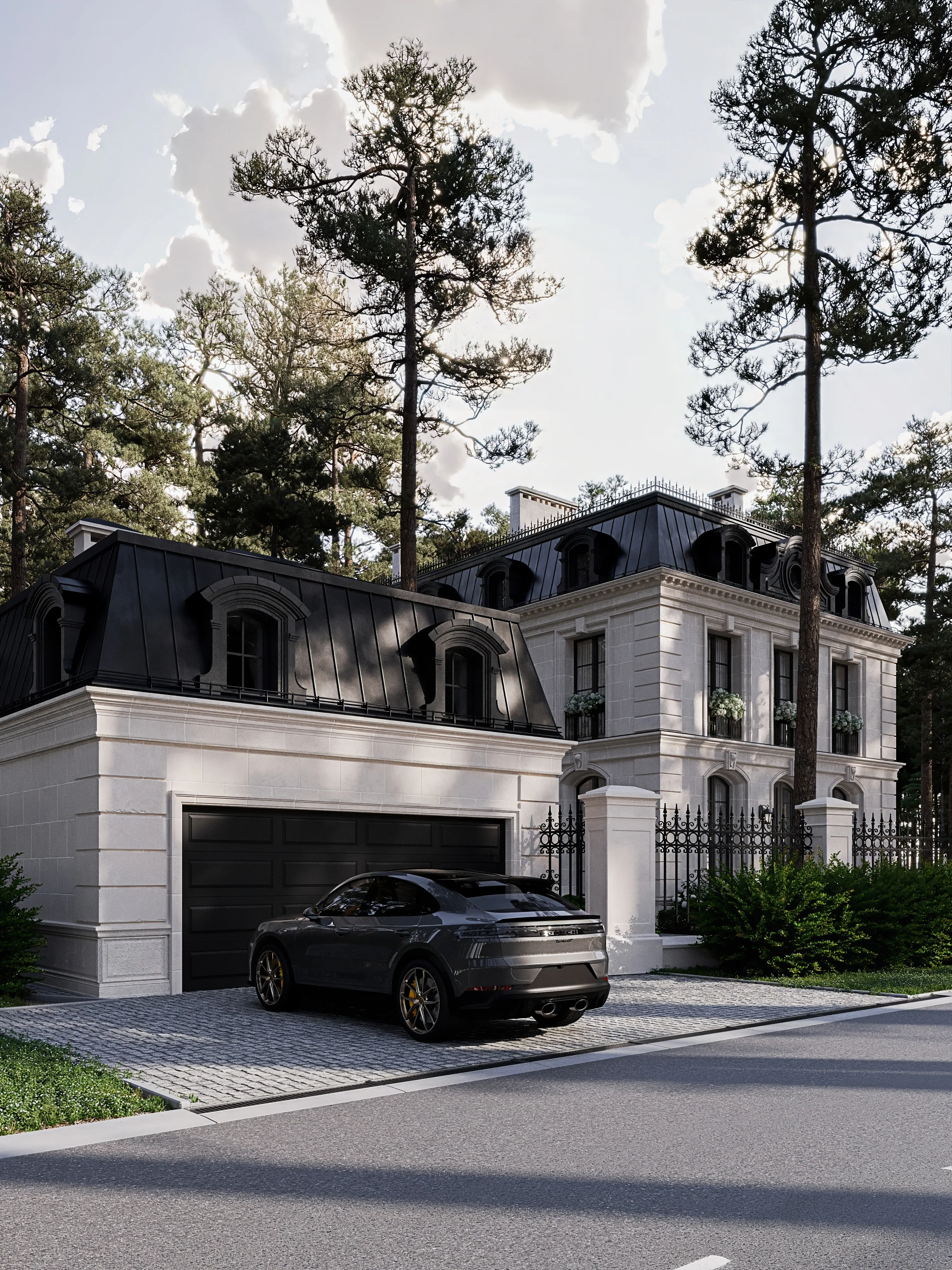 Classic in forest