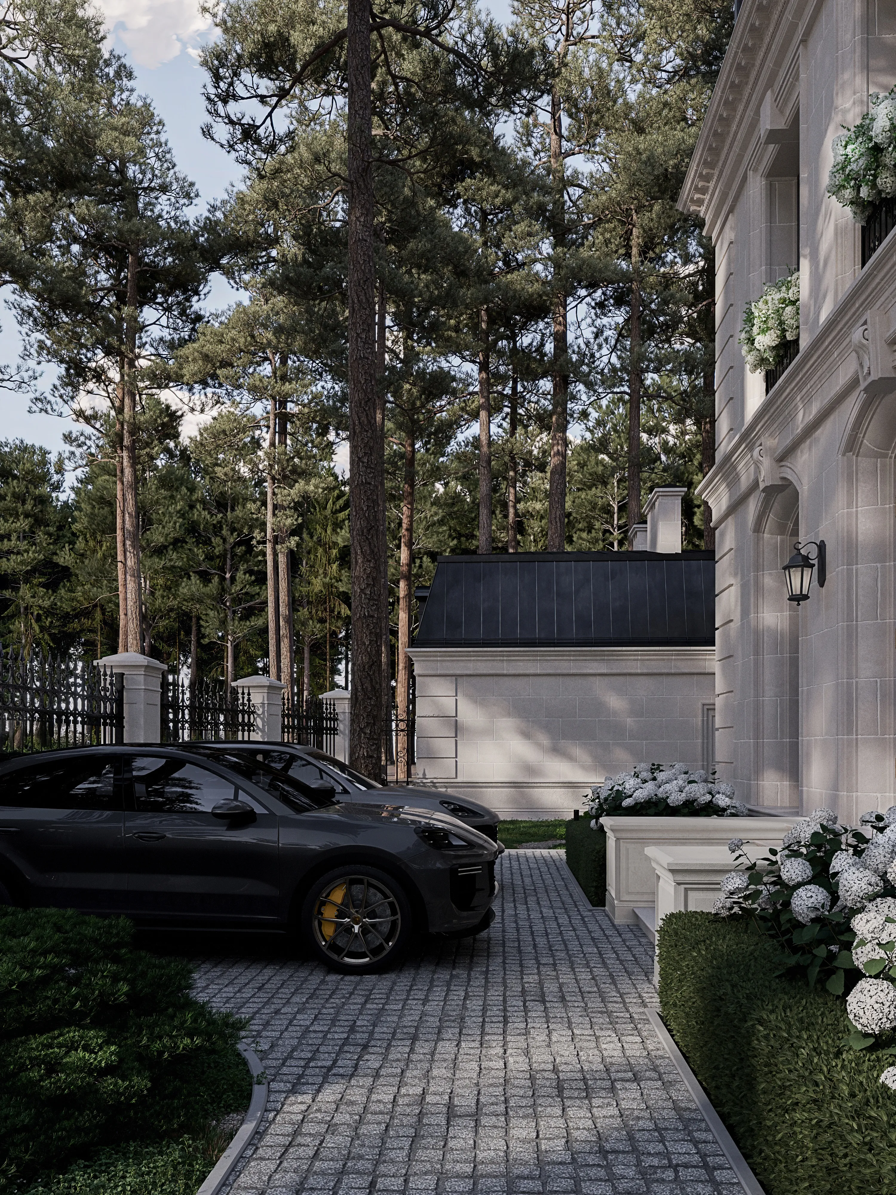 Classic in forest